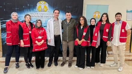 Selçuk Üniversitesinde Kan Bağışı Kampanyası düzenlendi